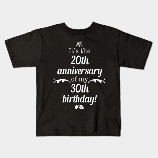 50th Birthday Kids T-Shirt by AdrianaStore